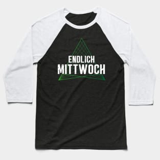 Endlich Mittwoch - Jugendwort des Jahres 2020 Baseball T-Shirt